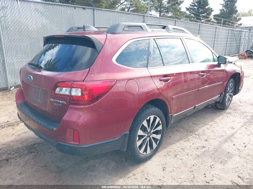 Vin: 4s4bsenc8h3246741, lot: 45496696, subaru outback 3.6r limited 20174