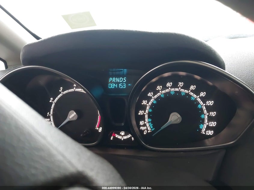 2019 FORD FIESTA HATCHBACK 1.6L I-4 DOHC, VVT, 120HP