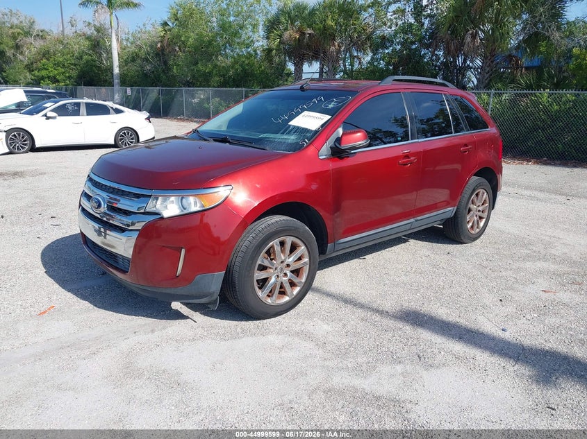 Vin: 2fmdk3kc4ebb60842, lot: 45497063, ford edge limited 20142