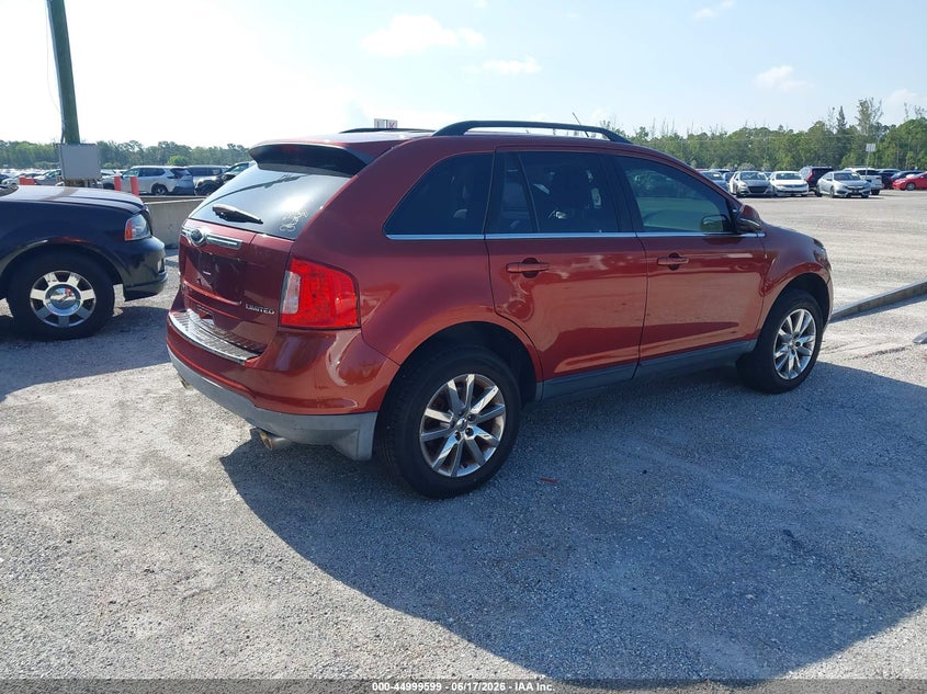 Vin: 2fmdk3kc4ebb60842, lot: 45497063, ford edge limited 20144