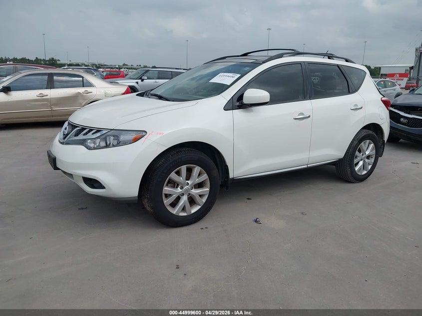 JN8AZ1MU0EW414126 2014 Nissan Murano Sl photo 1