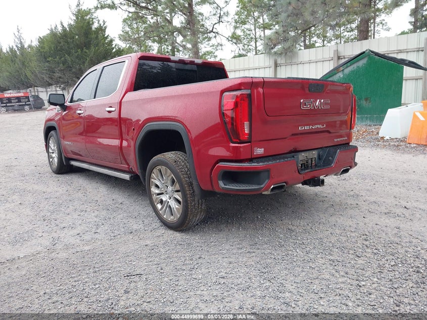 Vin: 1gtu9fel0lz277521, lot: 45497163, gmc sierra 1500 4wd  short box denali 20203
