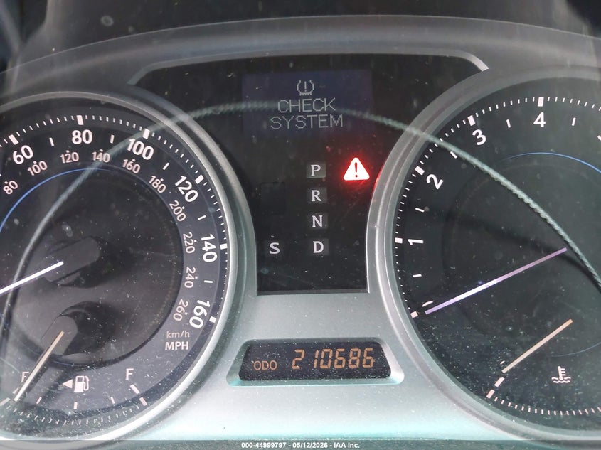 2008 Lexus Is 250 VIN: JTHBK262085054676 Lot: 44999797