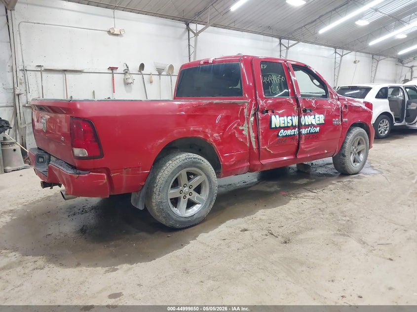 1C6RD7FT0CS282341 2012 Ram 1500 5.7 St Red