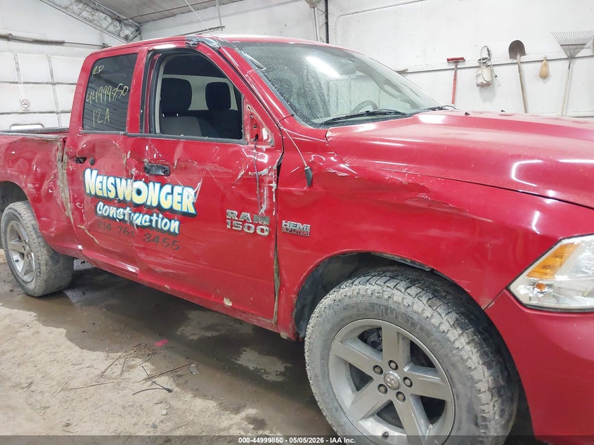 1C6RD7FT0CS282341 2012 Ram 1500 5.7 St Red