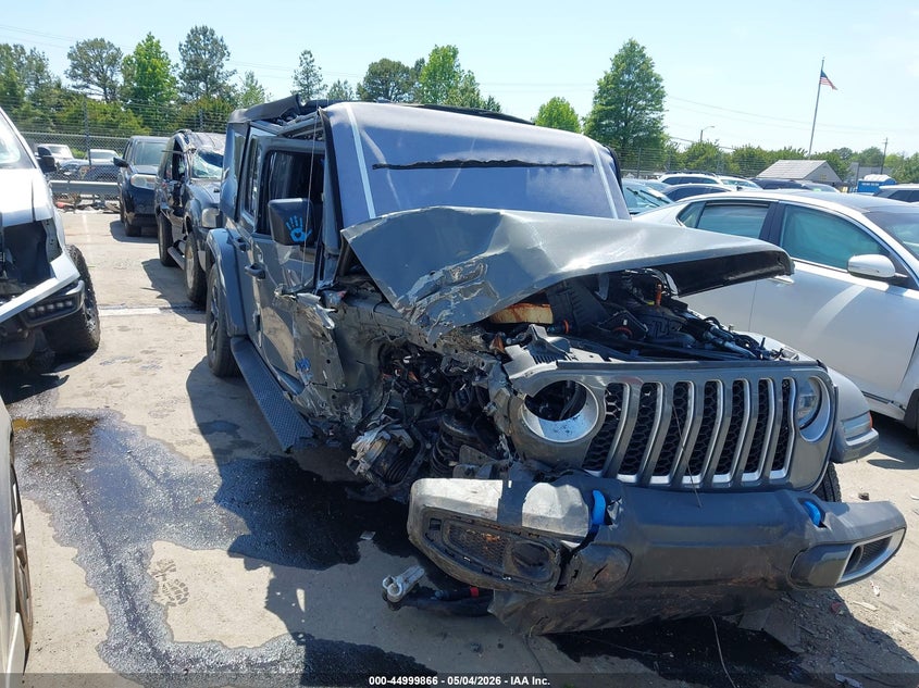 2022 JEEP WRANGLER 4XE UNLIMITED SAHARA 4X4
