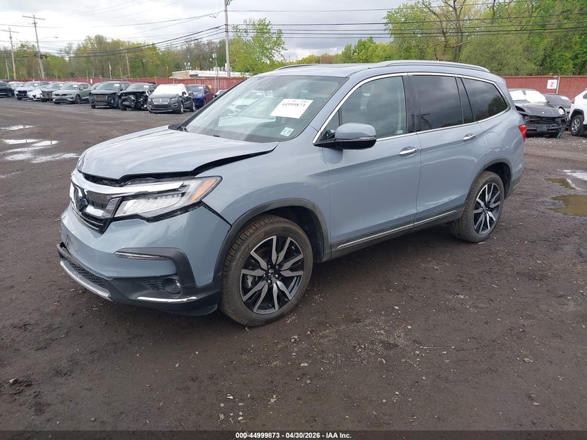 Vin: 5fnyf6h03nb031759, lot: 45497337, honda pilot awd elite 20222