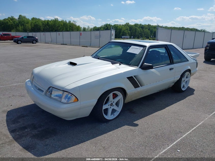 1993 FORD MUSTANG HATCHBACK 2.3L I4 FI OHV F