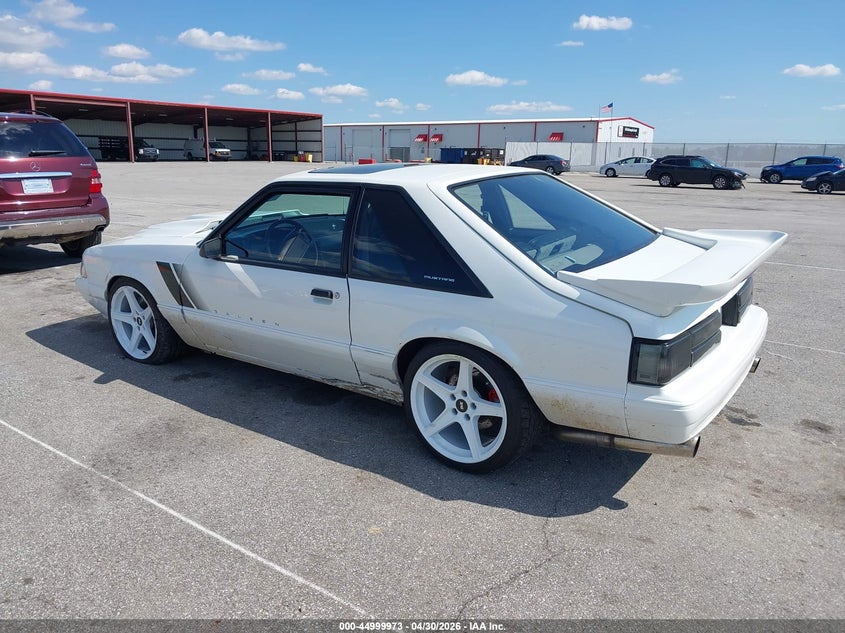 1993 FORD MUSTANG HATCHBACK 2.3L I4 FI OHV F