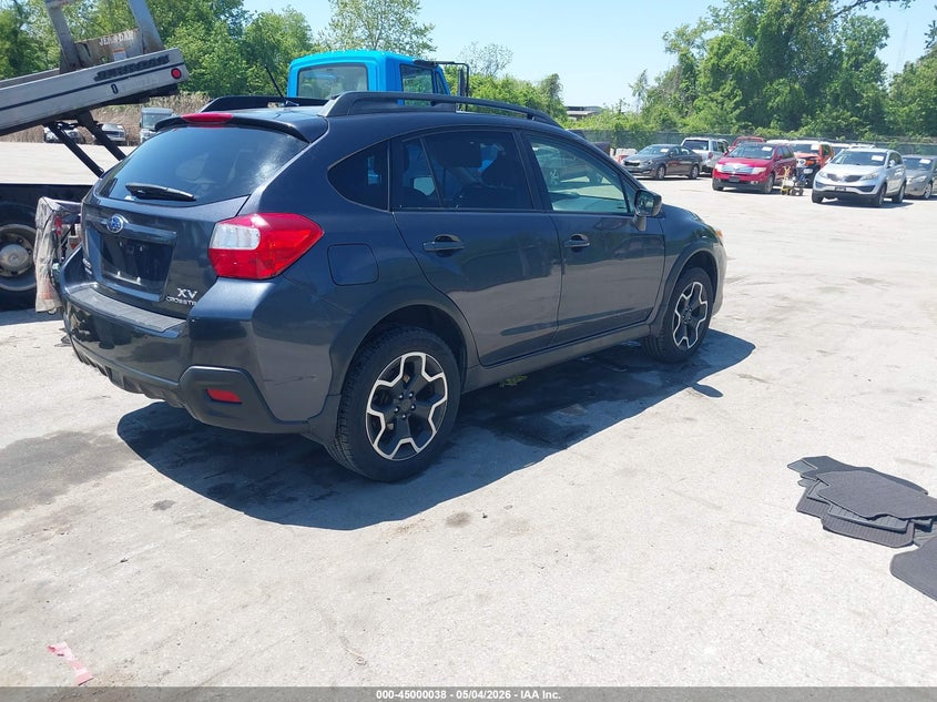 Vin: jf2gpadc9fh246822, lot: 45497502, subaru xv crosstrek 2.0i premium 20154