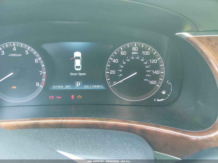 2014 HYUNDAI EQUUS auction photo 7
