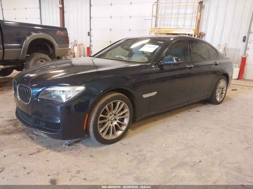 Vin: wbayb6c55dc998395, lot: 45497699, bmw 750i xdrive 20132