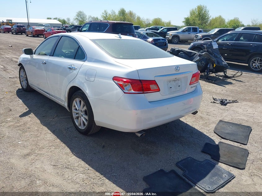 2012 LEXUS ES 350 auction photo 3