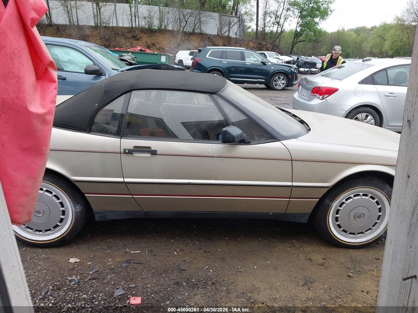 1991 Cadillac Allante VIN: 1G6VS3384MU126236 Lot: 45000261