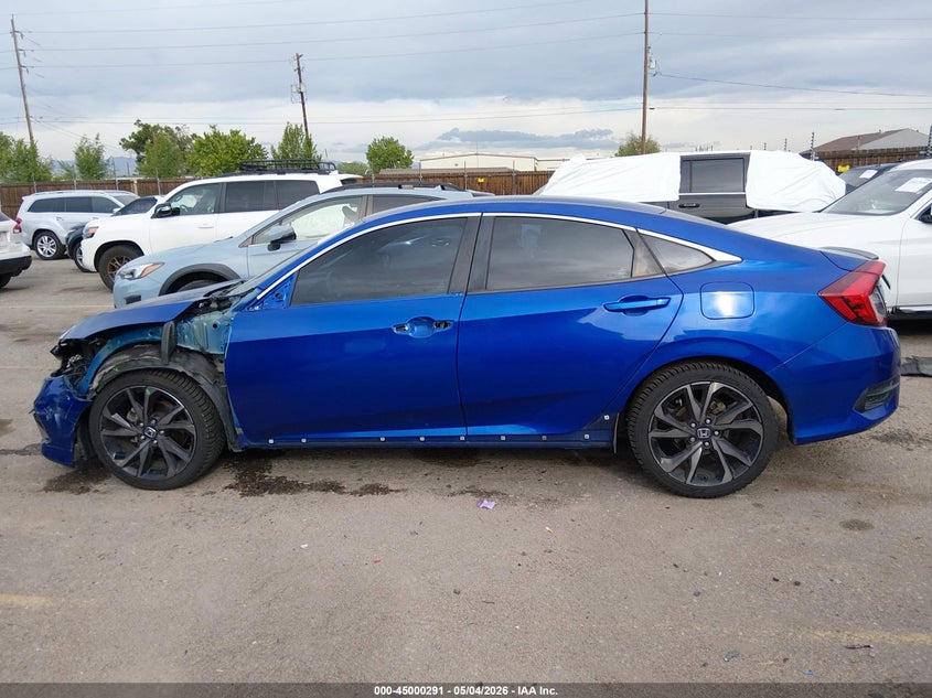 2019 HONDA CIVIC SEDAN 2.0L I-4 DOHC, VVT, 158HP