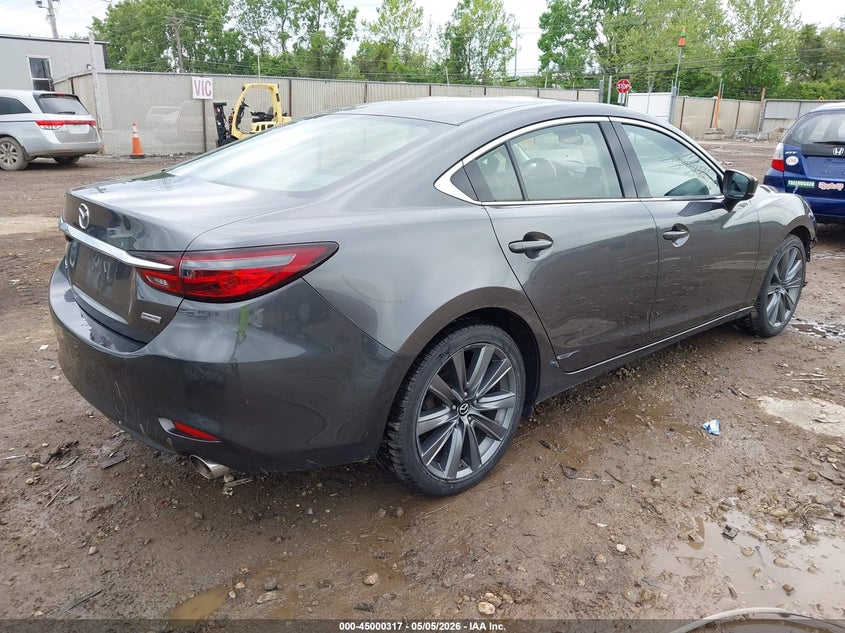 Vin: jm1gl1vm8j1323120, lot: 45497781, mazda mazda6 touring 20184
