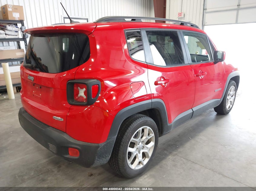 2017 JEEP RENEGADE auction photo 4