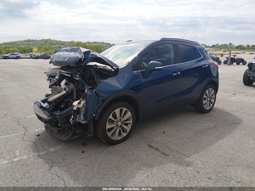Vin: kl4cjasb2kb835727, lot: 45497848, buick encore fwd preferred 20192