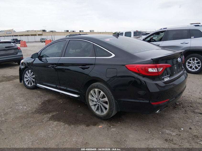 2015 HYUNDAI SONATA auction photo 3