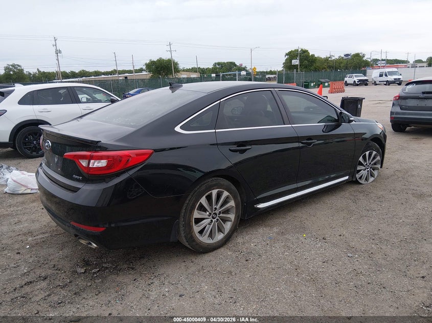 2015 HYUNDAI SONATA auction photo 4