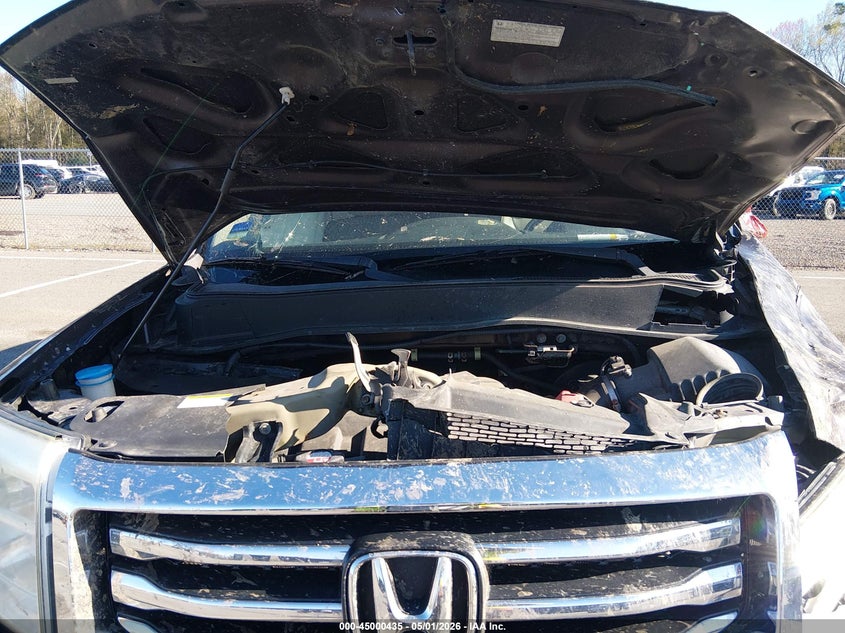 5FNYF4H54CB001697 2012 Honda Pilot 3.5 Ex-L grey