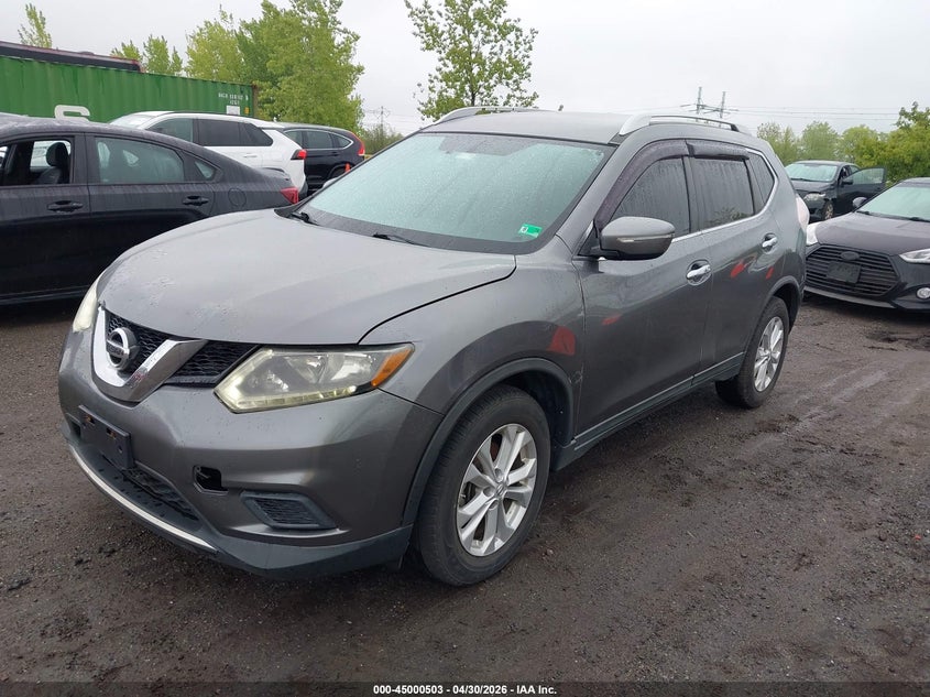 2015 NISSAN ROGUE auction photo 2