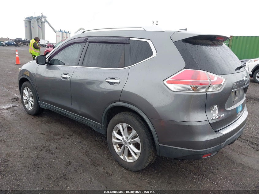 2015 NISSAN ROGUE auction photo 3