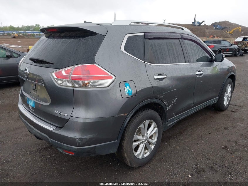 2015 NISSAN ROGUE auction photo 4