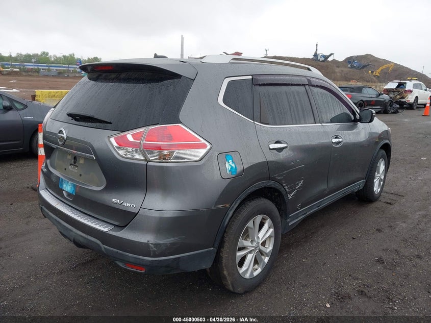 2015 NISSAN ROGUE auction photo 6