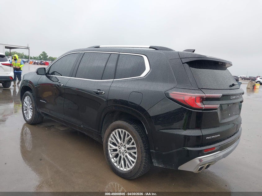 Vin: 1gkenlks3rj182330, lot: 45497969, gmc acadia fwd denali 20243