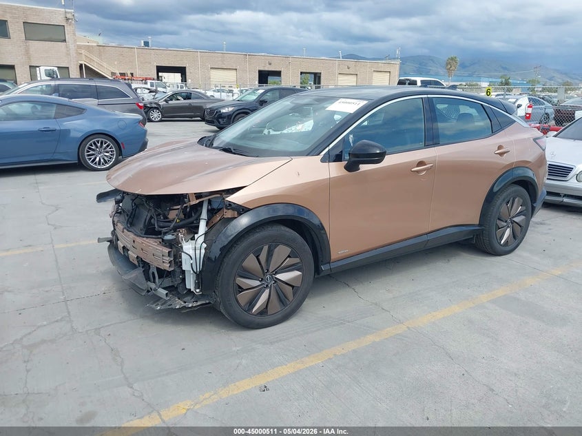 Vin: jn1bf0ba2pm403299, lot: 45497975, nissan ariya premiere 20232