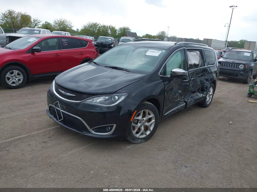 Vin: 2c4rc1gg2lr156168, lot: 45497984, chrysler pacifica limited 20202