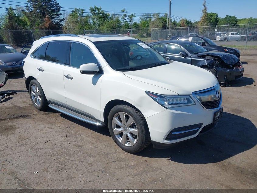 ACURA MDX 2016. Lot# 45000560. VIN 5FRYD4H99GB062301. Photo 1