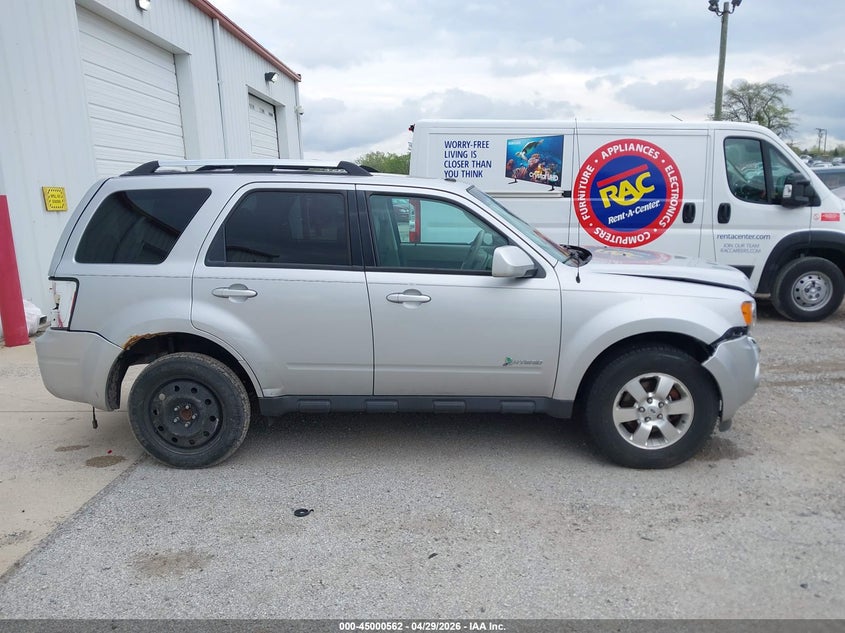 2012 Ford Escape 2.5 Hybrid Limited silver Lot 111045000562 Vin 1FMCU4K31CKB11774