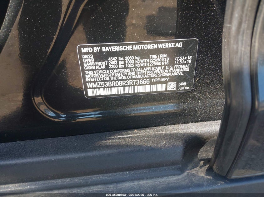 2024 MINI COUNTRYMAN 2.0L I-4 DI, DOHC, V(VIN: WMZ53BR08R3R73666