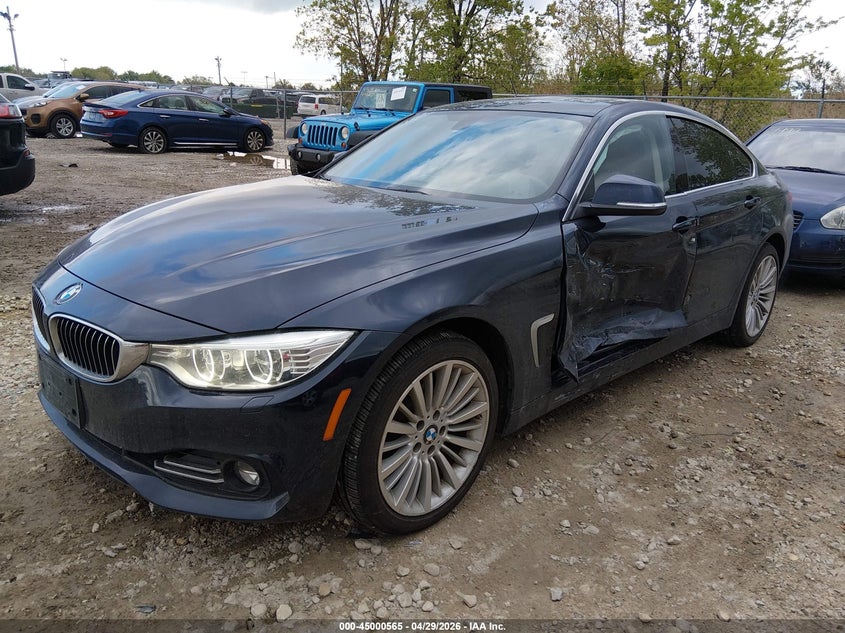 Vin: wba4a7c57fd413644, lot: 45498029, bmw 428 gran coupe xdrive 20152