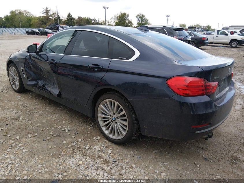Vin: wba4a7c57fd413644, lot: 45498029, bmw 428 gran coupe xdrive 20153