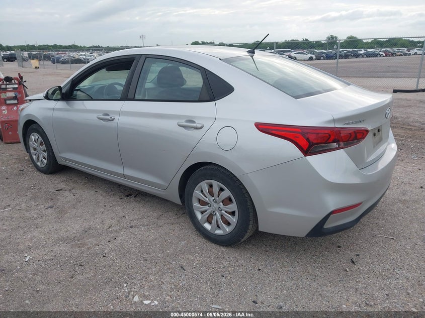 2019 HYUNDAI ACCENT SEDAN 1.6L I-4 DI, DOHC, VVT, 130HP