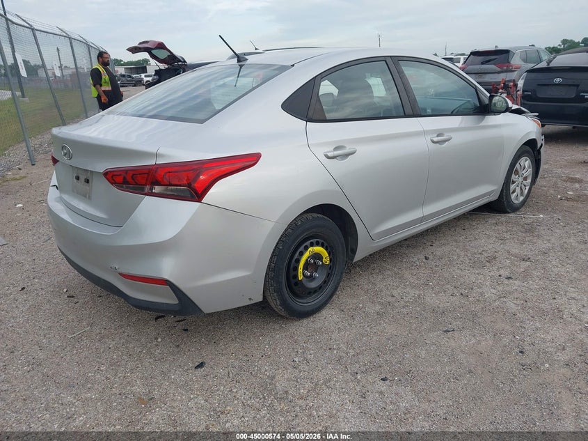 2019 HYUNDAI ACCENT SEDAN 1.6L I-4 DI, DOHC, VVT, 130HP