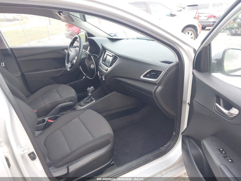2019 HYUNDAI ACCENT SEDAN 1.6L I-4 DI, DOHC, VVT, 130HP