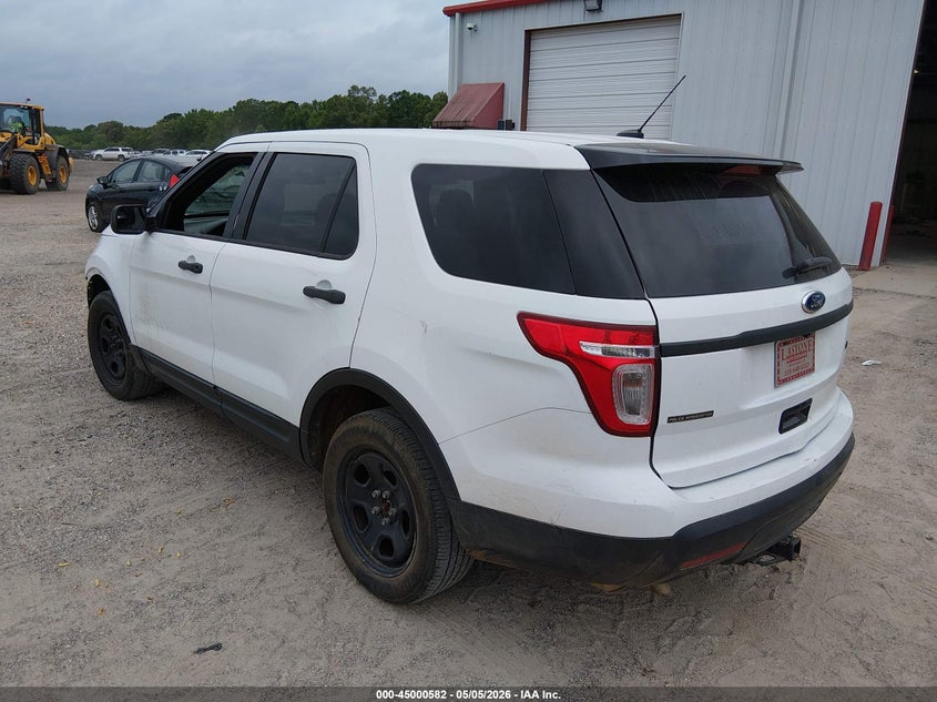 Vin: 1fm5k8ar5fgb83788, lot: 45498046, ford utility police interceptor 20153