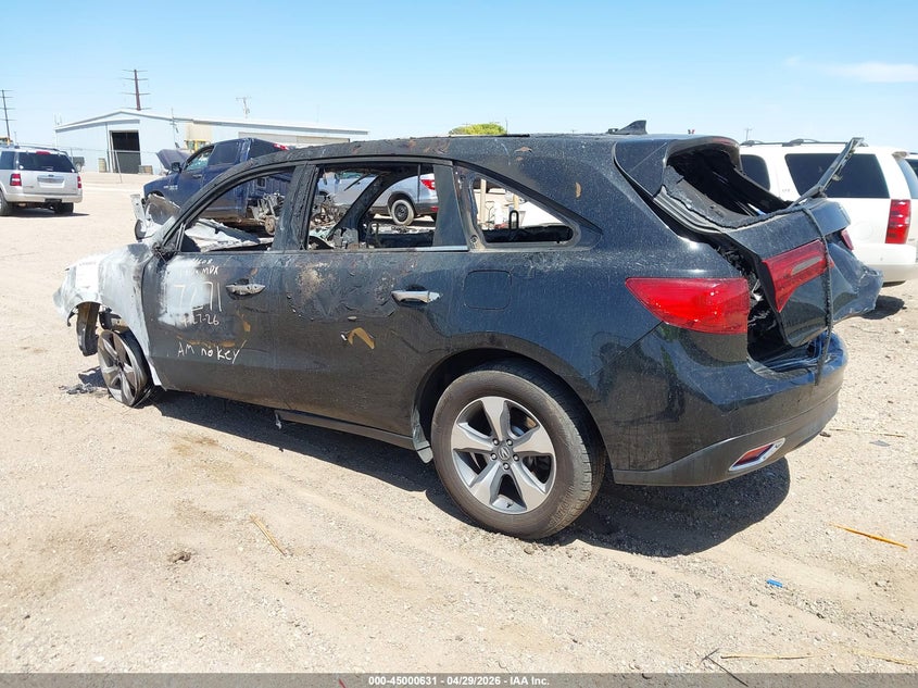 2016 ACURA MDX SPORT UTILITY VEHICLE 3.5L V-6 DI, VVT, 290HP