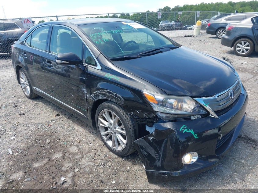 2010 Lexus Hs 250H Premium VIN: JTHBB1BA9A2023828 Lot: 45000683