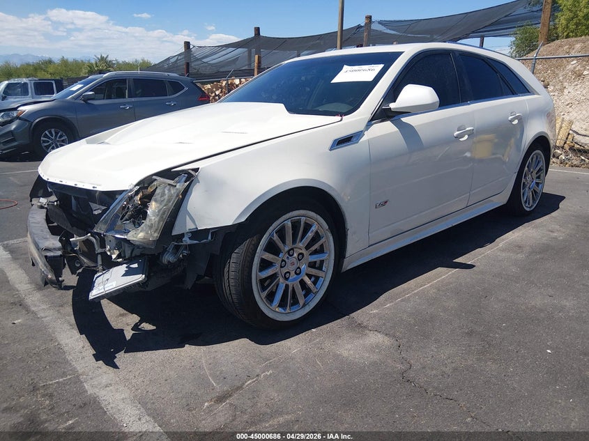 2012 Cadillac Cts 3.0 Cts Luxury white Lot 111045000686 Vin 1G6DE8E58C0154596