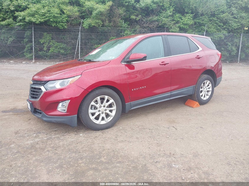2018 Chevrolet Equinox Lt 2GNAXSEV1J6164597 photo 1