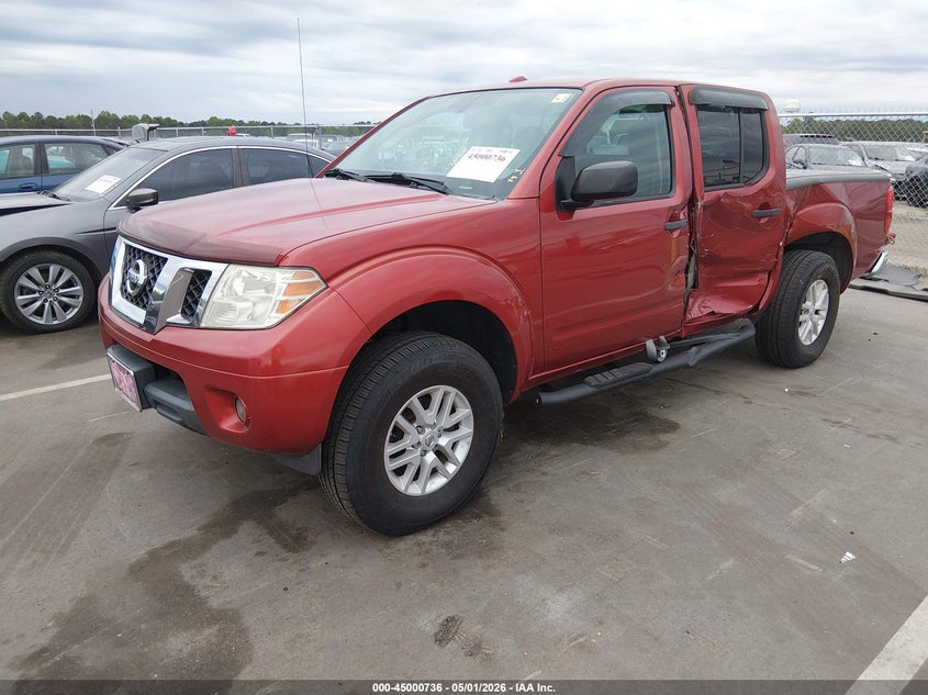 Vin: 1n6ad0ev8gn728138, lot: 45498199, nissan frontier pro-4x/s/sl/sv 20162