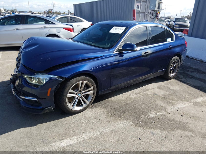 Vin: wba8b3c50jk385178, lot: 45498230, bmw 340i 20182