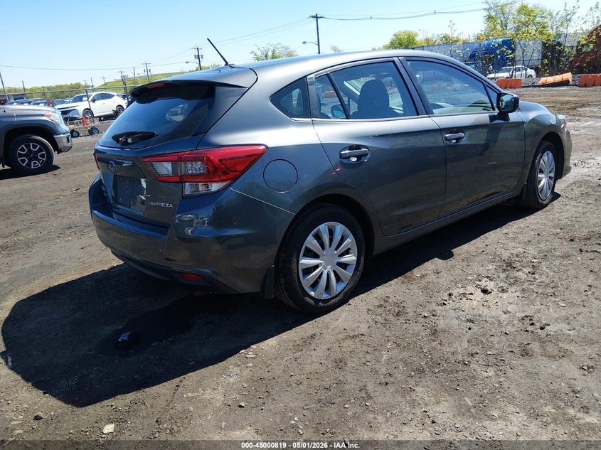 Vin: 4s3gtab65l3731832, lot: 45498283, subaru impreza 5-door 20204