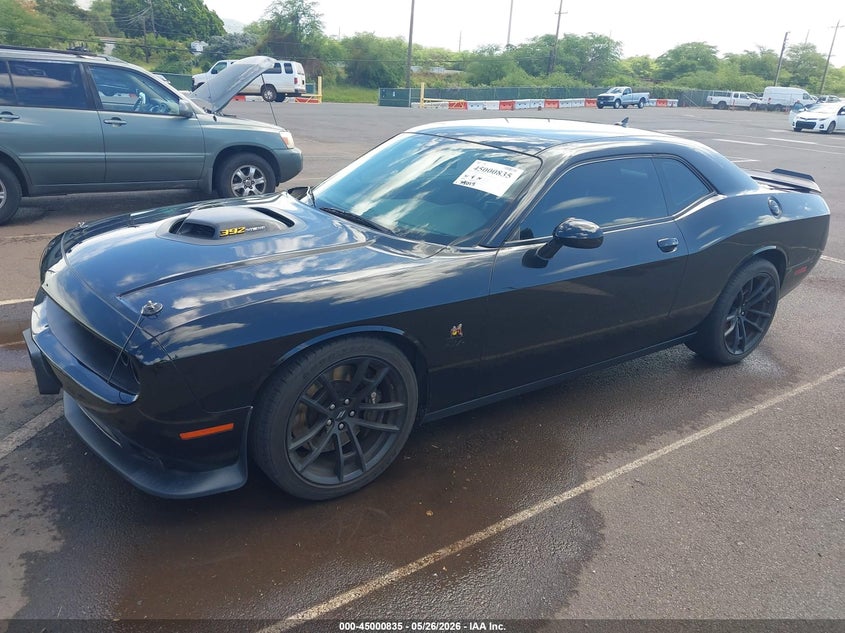 Vin: 2c3cdzfjxkh666419, lot: 45498299, dodge challenger r/t scat pack 20192