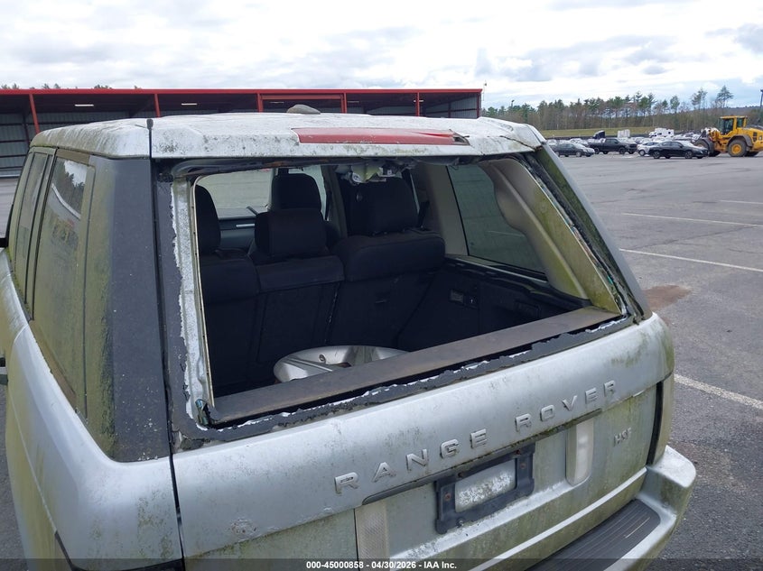 2011 Land Rover Range Rover Hse VIN: SALME1D41BA330760 Lot: 45000858